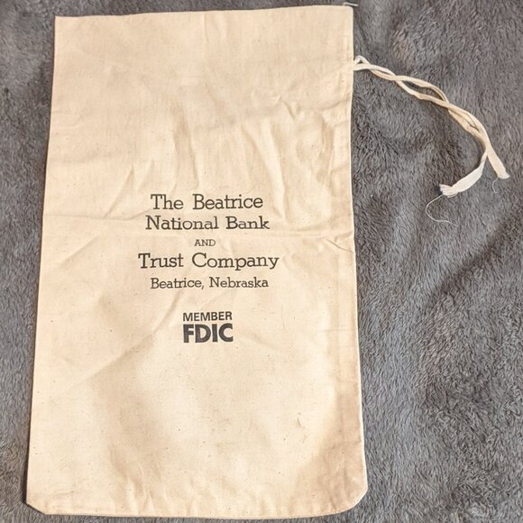 Bank bag Beatrice NE - Picture 1 of 2